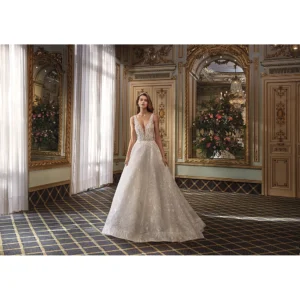 Platinum by Demetrios DP490 menyasszonyi ruha